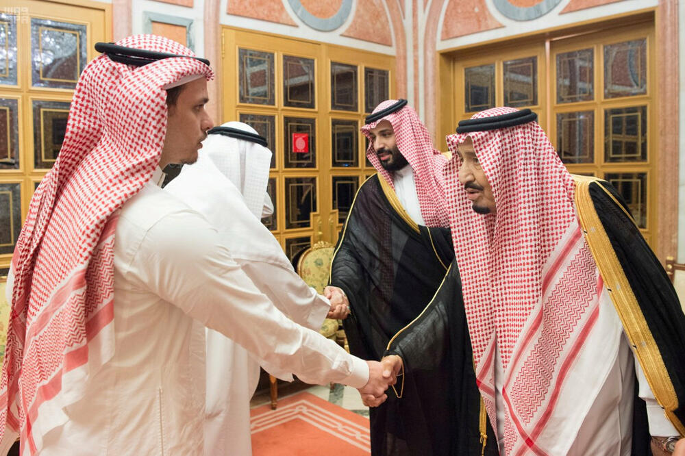 Kralj Salman, porodica Džamala Kašogija, Foto: Reuters