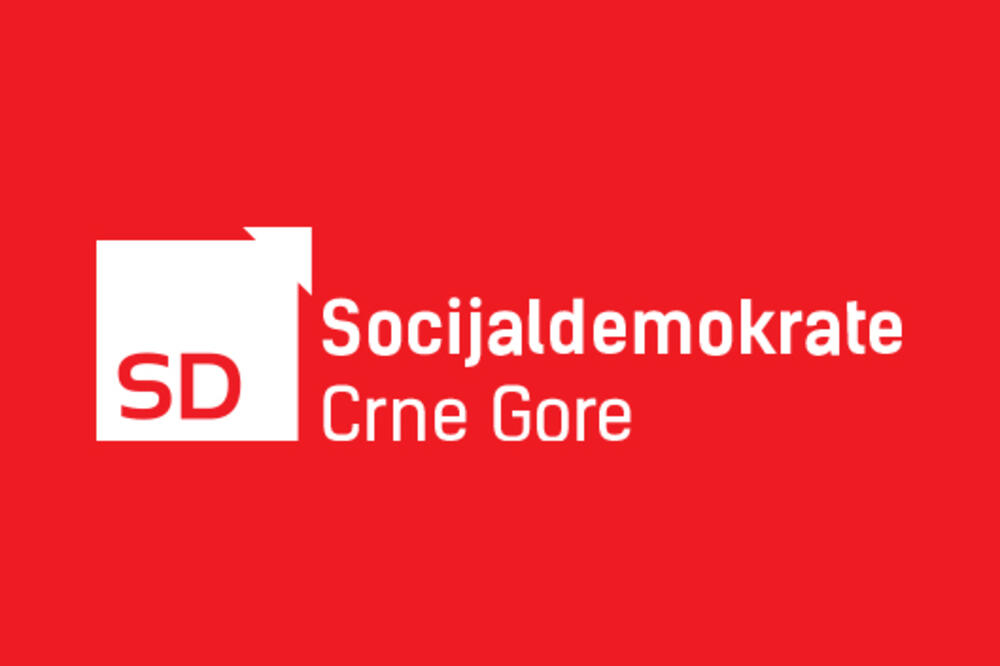 Socijaldemokrate Crne Gore logo, SD logo, Foto: Socijaldemokrate Crne Gore