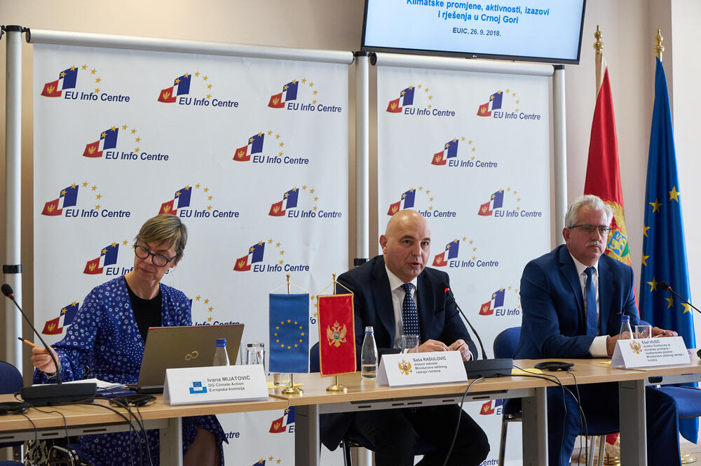 Ešef Husić, Saša Radulović, Ivana Mijatović, Foto: EuInfoCentar Montenegro