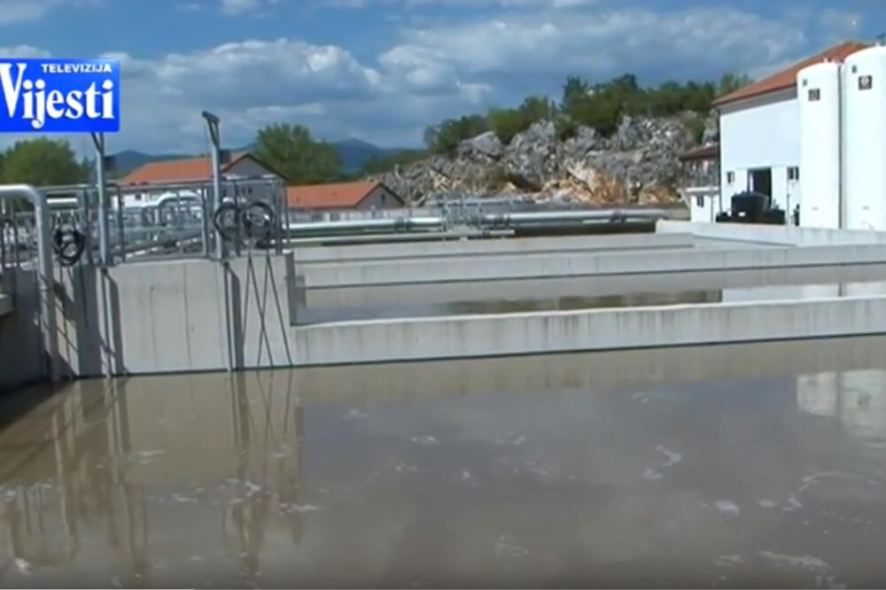 Sistem za prečišćavanje otpadnih voda, Nikšić, Foto: Screenshot(TvVijesti)