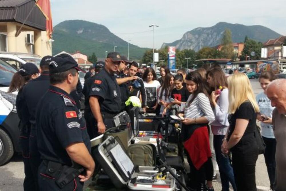 Berane, policija, dan otvorenih vrata, Foto: Tufik Softić