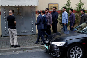 Saudijsko-turska ekipa istražitelja pretresa konzulat u kome je...