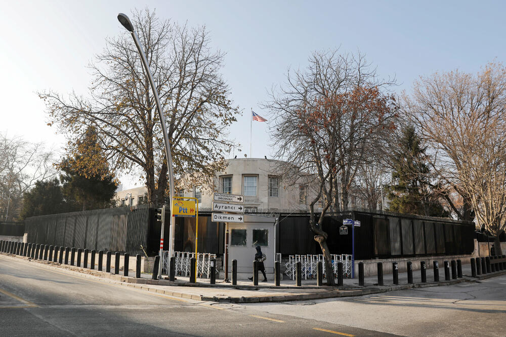 ambasada SAD, Ankara, Foto: Reuters