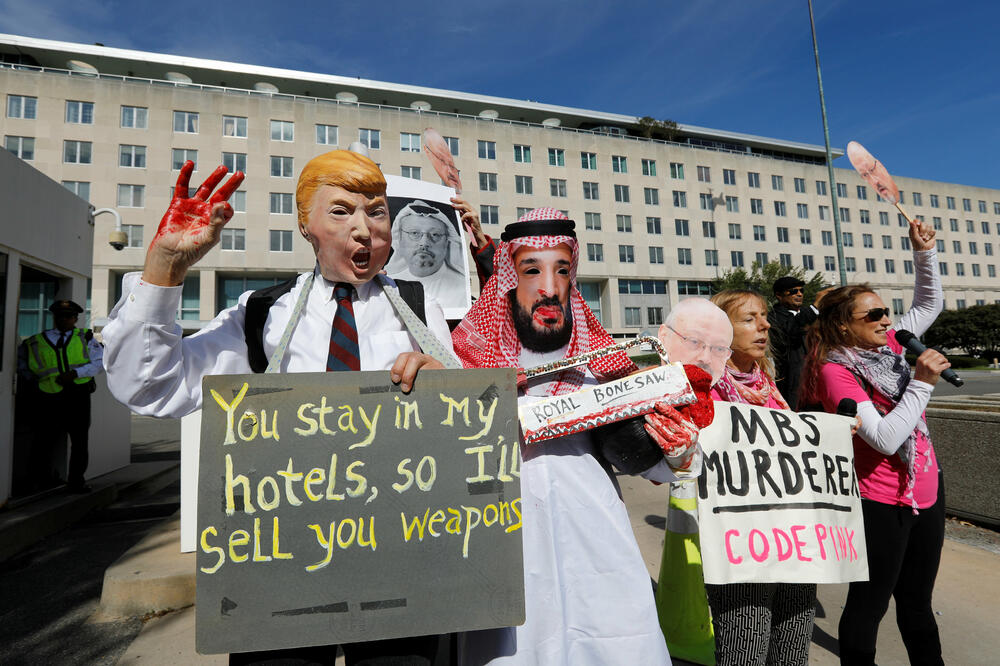 kašogi protest, Foto: Reuters