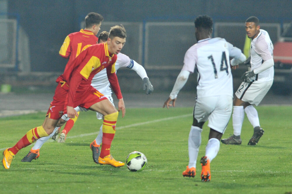 crna gora francuska mlada reprezentacija, Foto: Savo Prelević