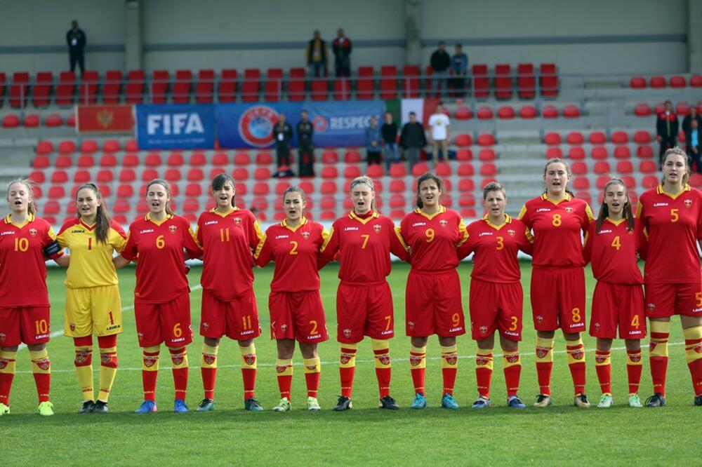 Kadetska ženska fudbalska reprezentacija Crne Gore, Foto: FSCG