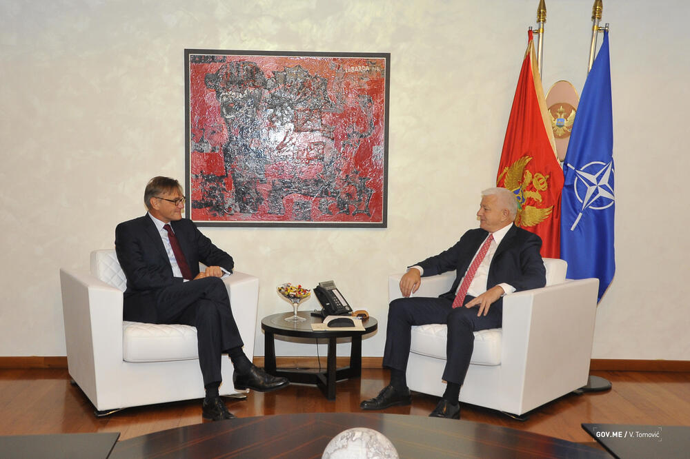 robert hajnrih veber, duško marković, Foto: Vlada Crne Gore