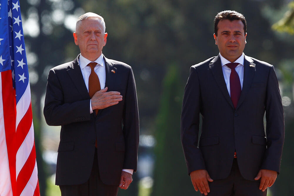 Džim Matis, Zoran Zaev, Foto: Reuters