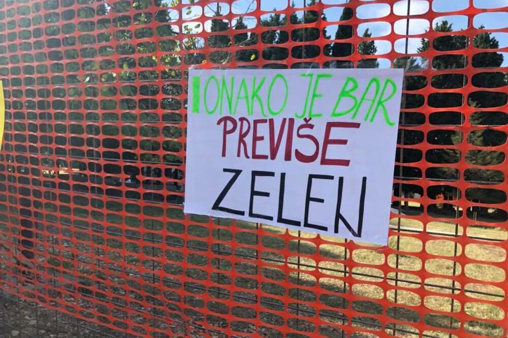 poruka, vrtić, Bar, Foto: Facebook