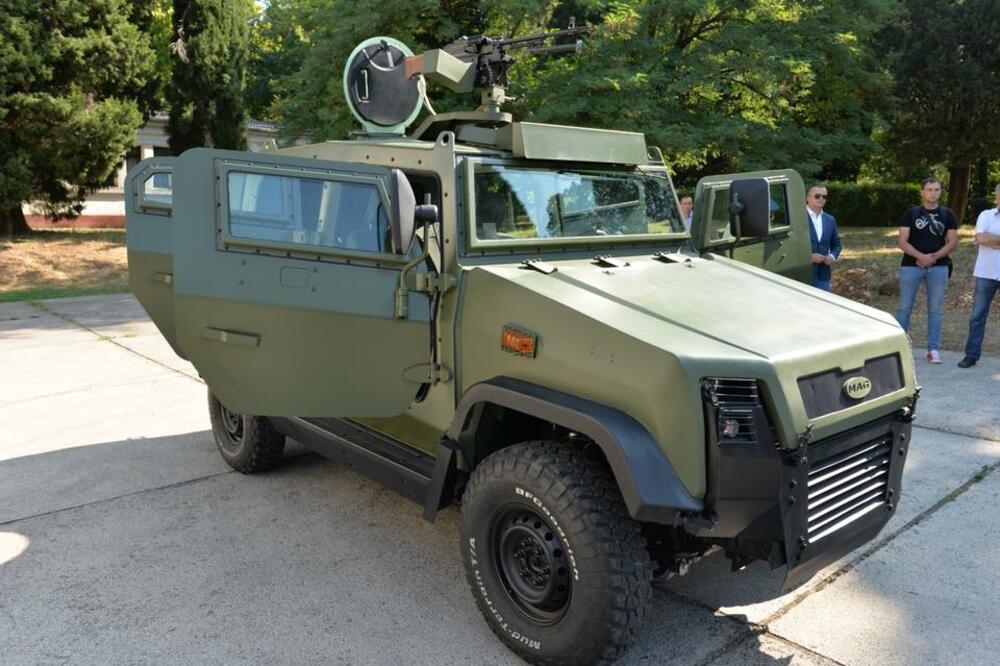 MAŠAN vozilo, Foto: Mod.gov.me