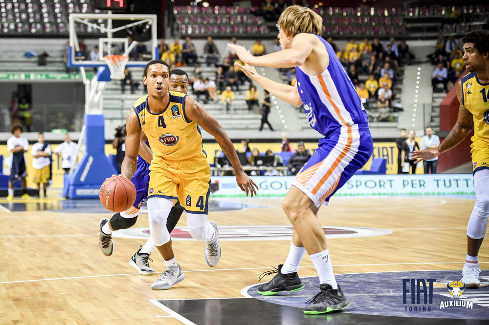 Torino - Mornar, Uroš Luković, Foto: Auxiliumpallacanestro.com