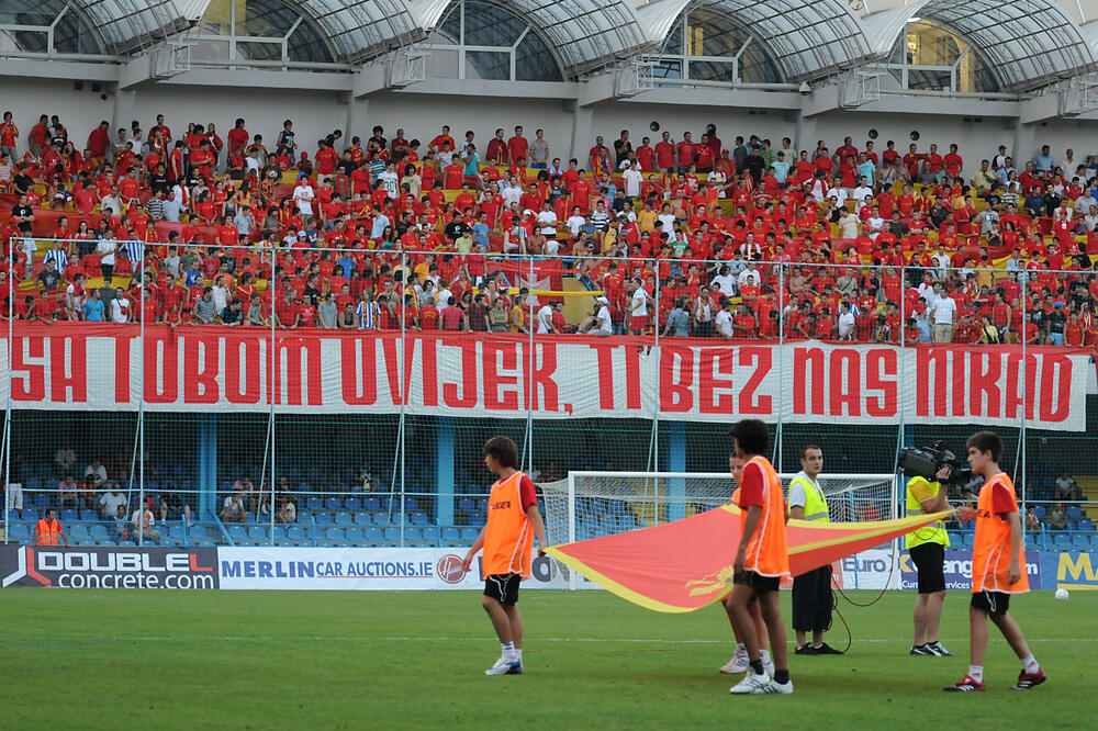navijači Crne Gore, Foto: Luka Zeković