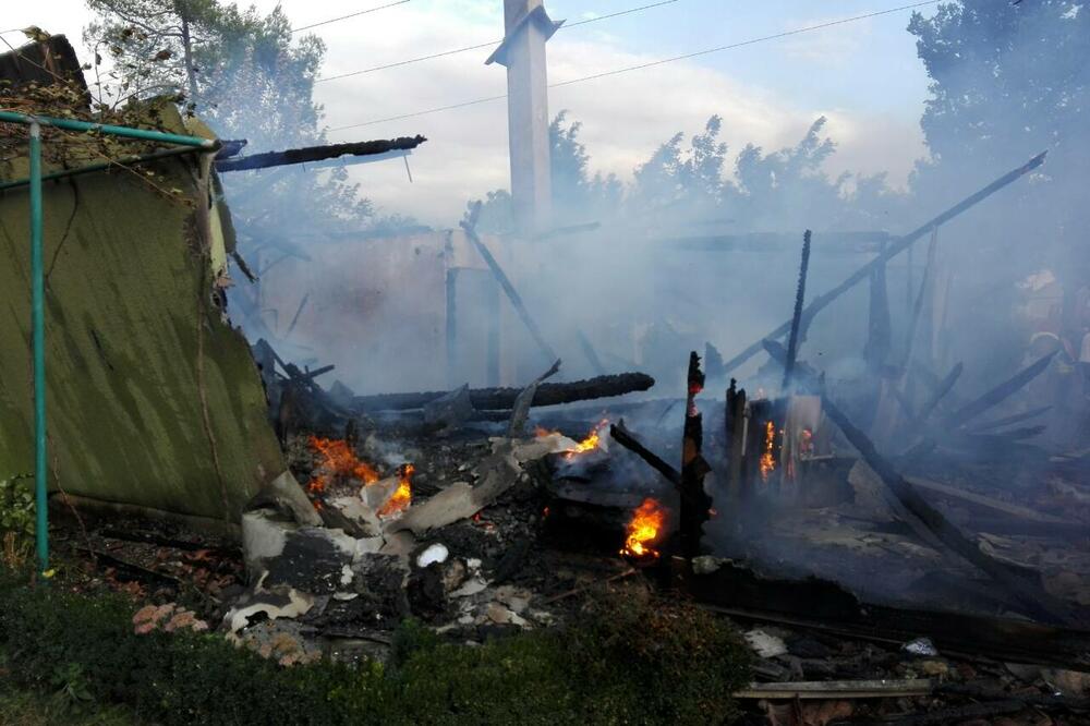 požar, Zagorič, Foto: Savo Prelević