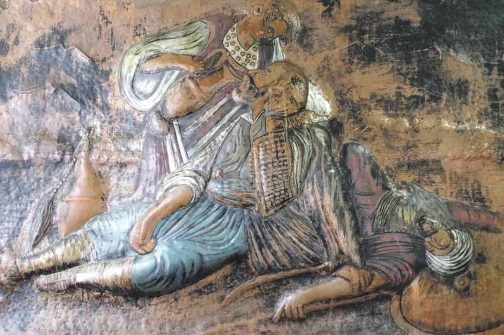 Kosovka djevojka, slika, Foto: Centar za konzervanciju