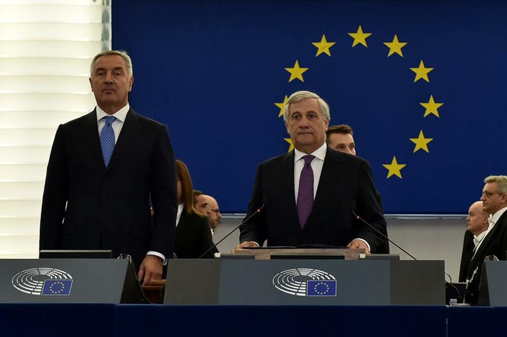 Milo Đukanović, Antonio Tajani, Foto: Saša Matić