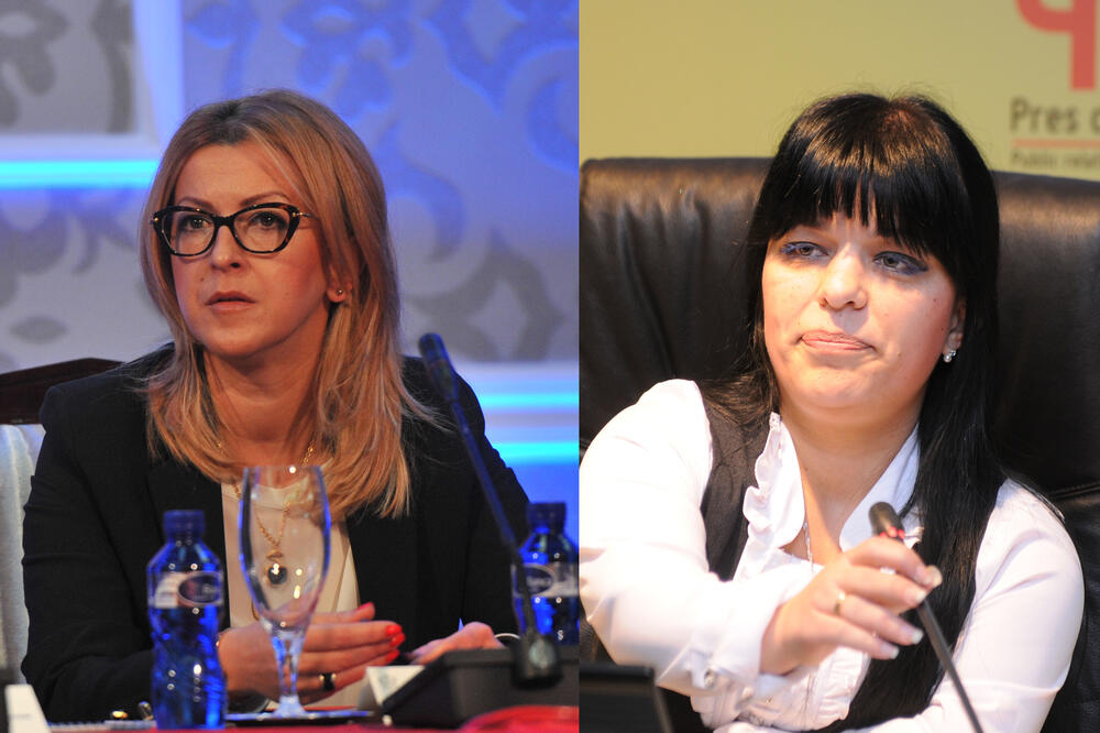 Suzana Pribilović, Marina Vujačić, Foto: Savo Prelević