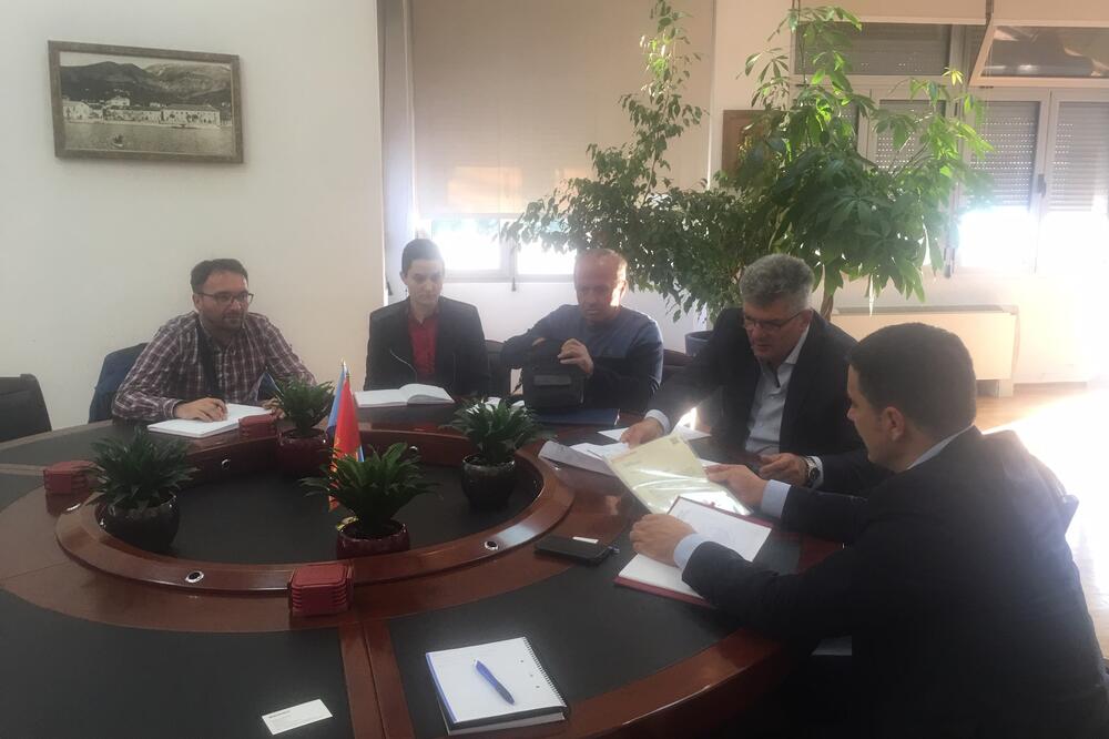 sastanak Kusovac- Kovačević, Foto: Opština Tivat