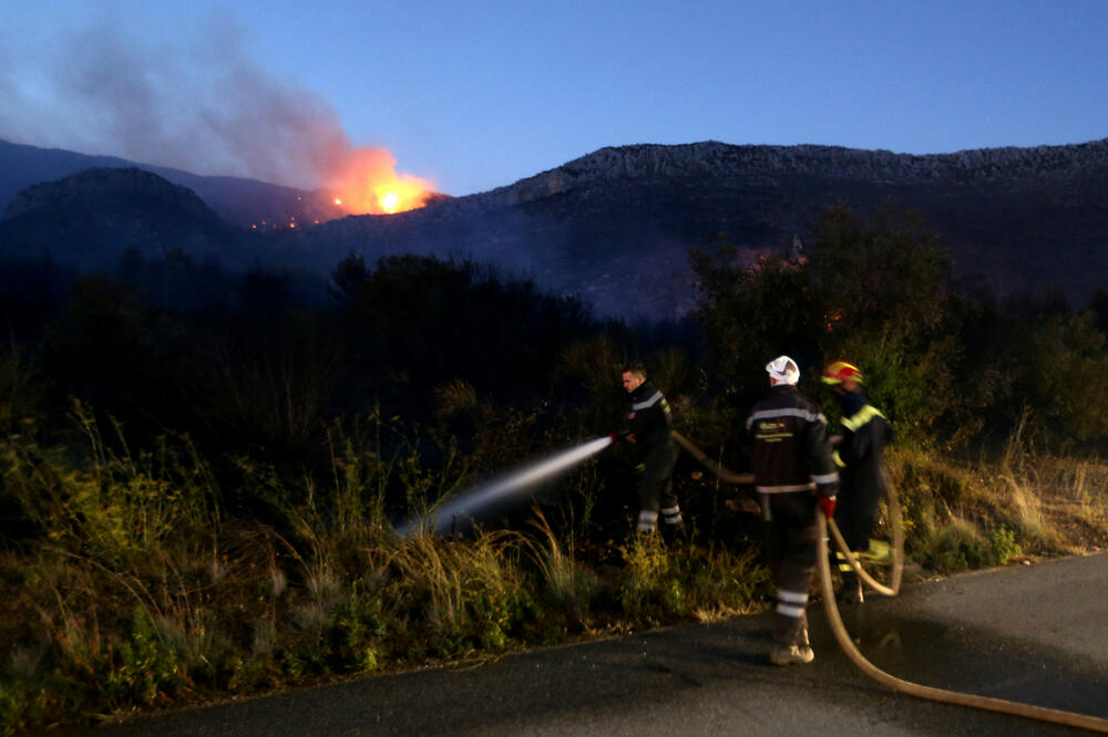 požar Pelješac, Foto: Reuters