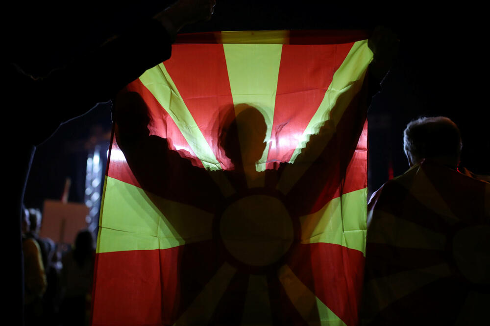 Makedonija protivnici referenduma, Foto: Reuters