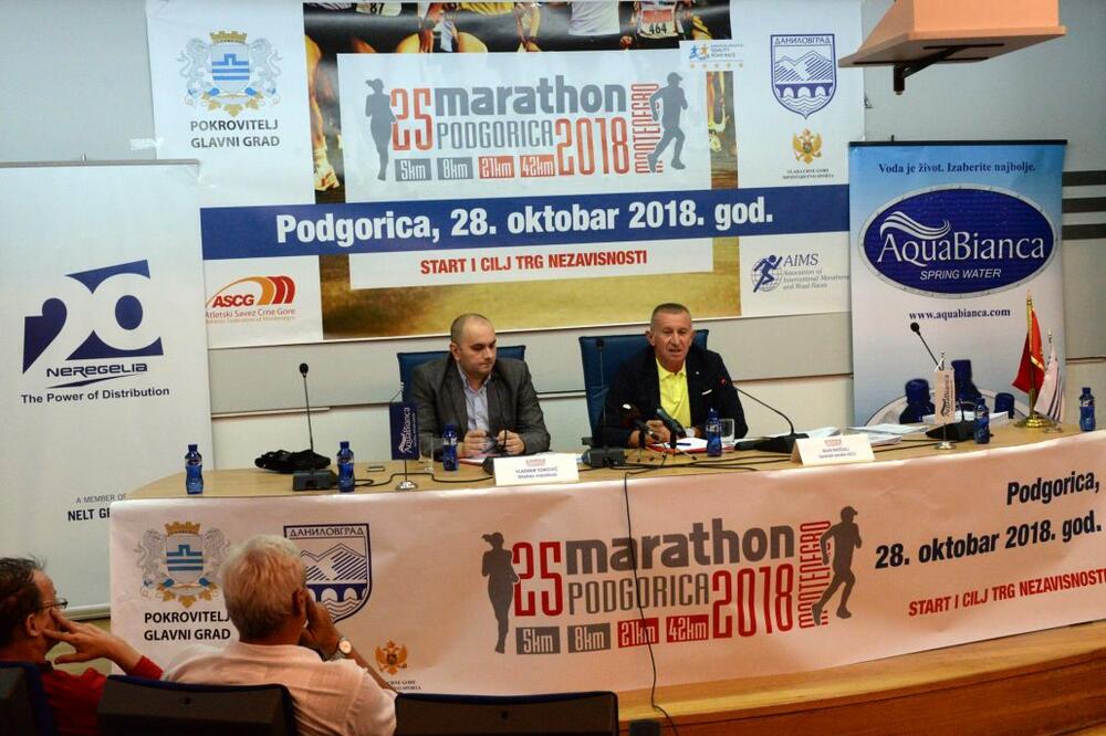 Podgorički maraton press, Foto: PG Biro
