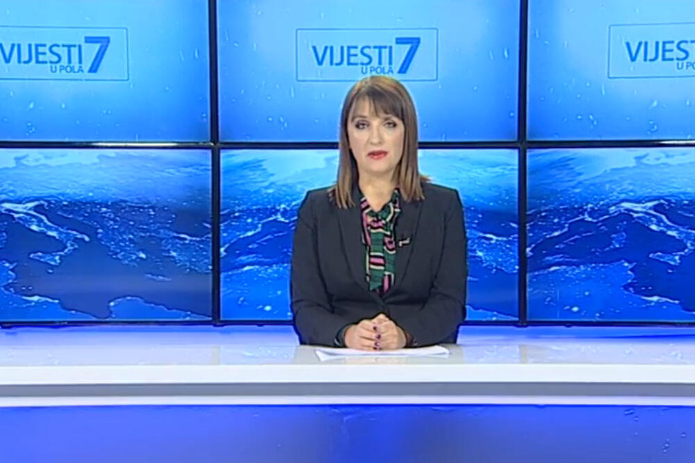Danijela Lasica, Vijesti u pola 7, Foto: Printscreen