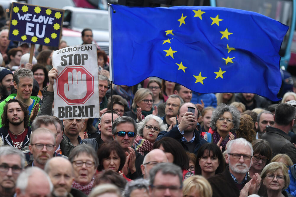 London, protest, protivnici Bregzita, Foto: Reuters