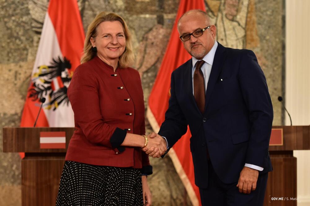Srđan Darmanović, Karin Knajsl, Foto: Vlada Crne Gore