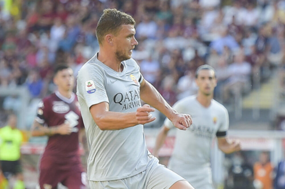 Edin Džeko AS Roma, Foto: Corrieredellosport.it