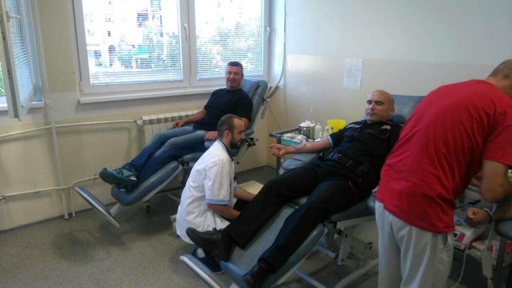 Nikšić policija dobrovoljni davaoci krvi