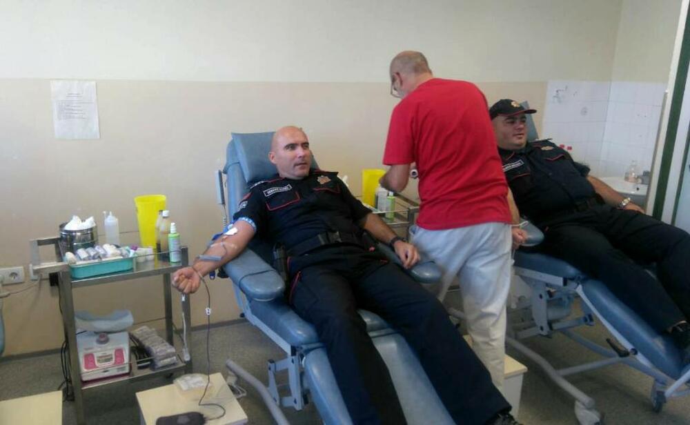 Nikšić policija dobrovoljni davaoci krvi