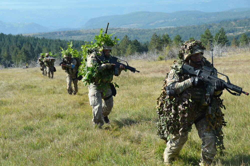 vojnici CG, Pljevlja, vježba, Foto: Ministarstvo odbrane Crne Gore