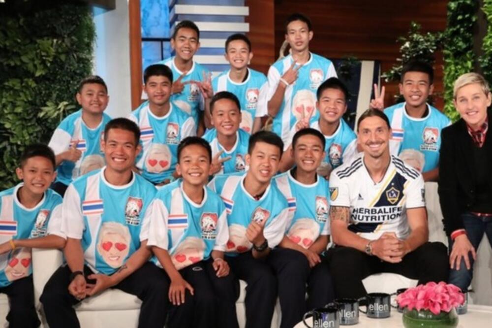 zlatan, Foto: The Ellen DeGeneres Show