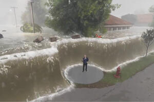 Ovi snimci pokazuju zastrašujuću opasnost koja prijeti od uragana...