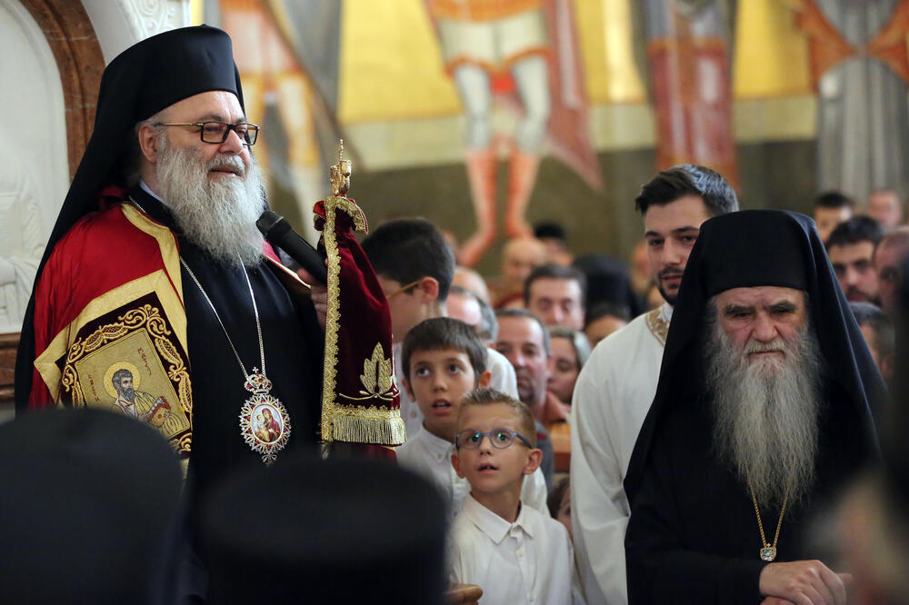 Patrijarh Jovan Hram Hristovog vaskrsenja, Foto: Filip Roganović
