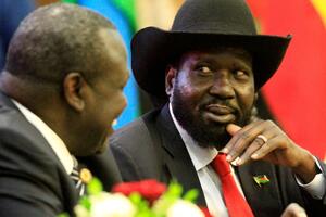 Predsjednik Južnog Sudana i lider pobunjenika potpisali mirovni...