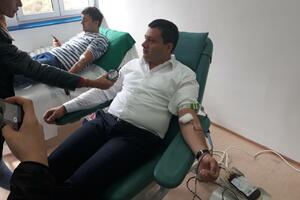 Bijelo Polje: 24 osobe dobrovoljno dale krv, među njima i...