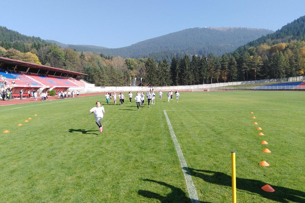 Trka "Za srećnije djetinjstvo", Pljevlja, Foto: Goran Malidžan