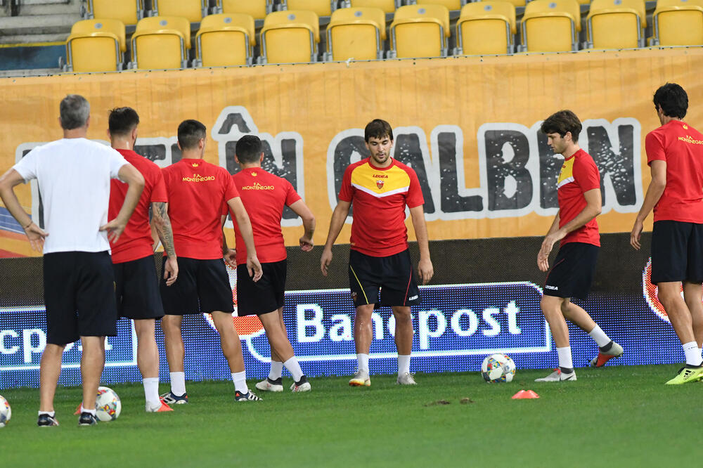 reprezentacija trening tumbaković stojković, Foto: Savo Prelević