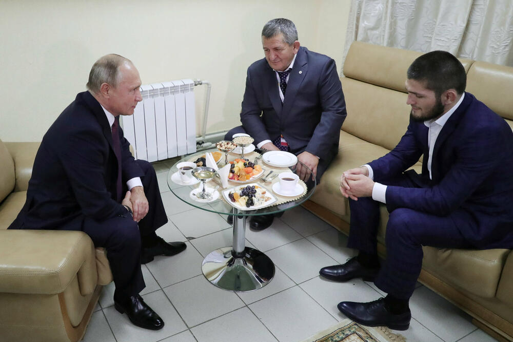 Vladmir Putin, Habib Nurmagomedov, Foto: Reuters