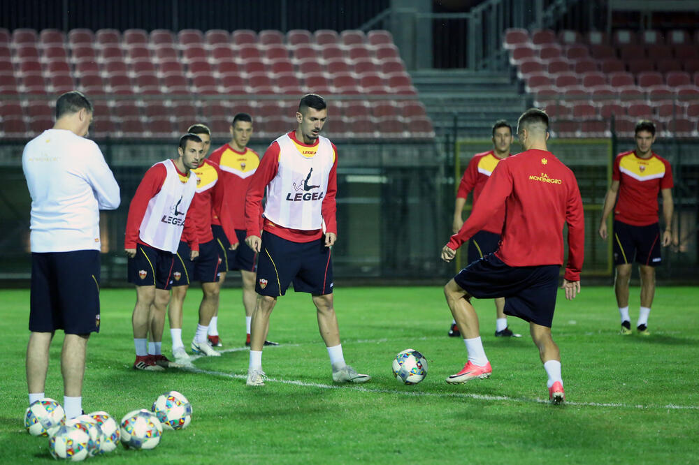 trening reprezentacije crne gore, Foto: Filip Roganović