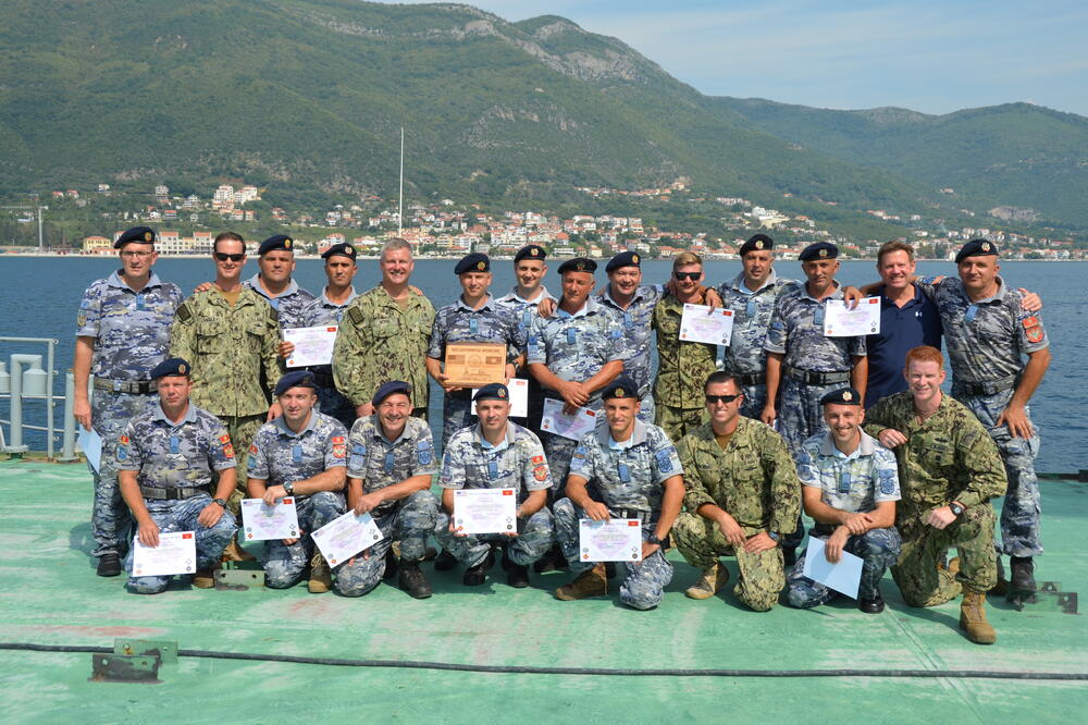 ronioci Mornarica VCG, Foto: Ministarstvo odbrane