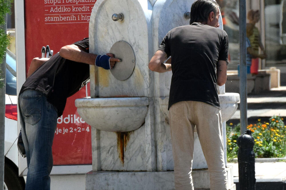 Podgorica vrućine, Podgorica, Foto: Luka Zeković