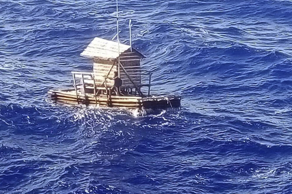 Indonežanin drvena platforma, Foto: Beta/AP
