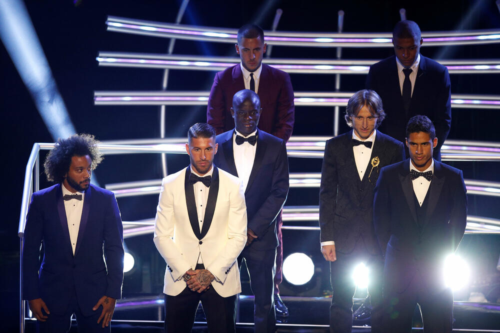 FIFPro najbolji tim u 2018., Foto: Reuters