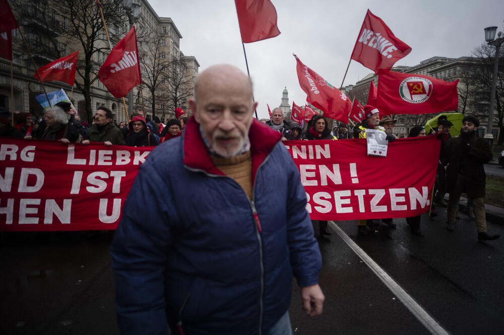Demonstracije socijalističkih i komunističkih partija u Berlinu, Foto: Beta/AP