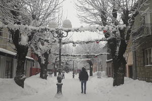 Ten centimeters of new snow in Kolašin