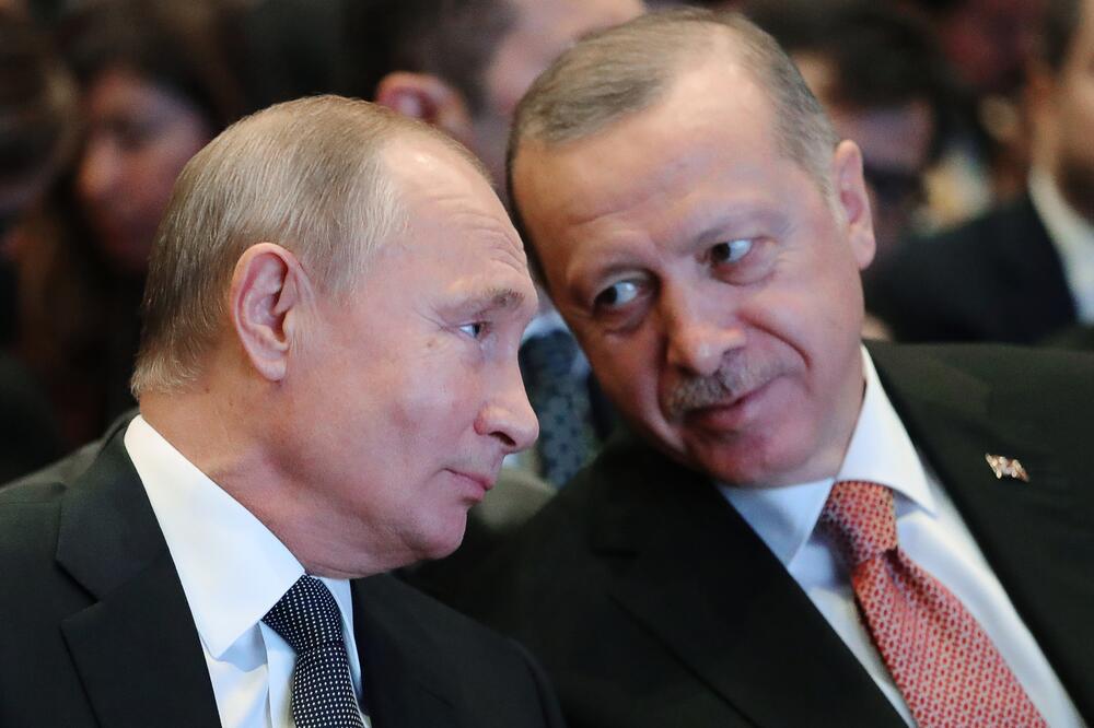 Putin i Erdogan, Foto: Beta/AP