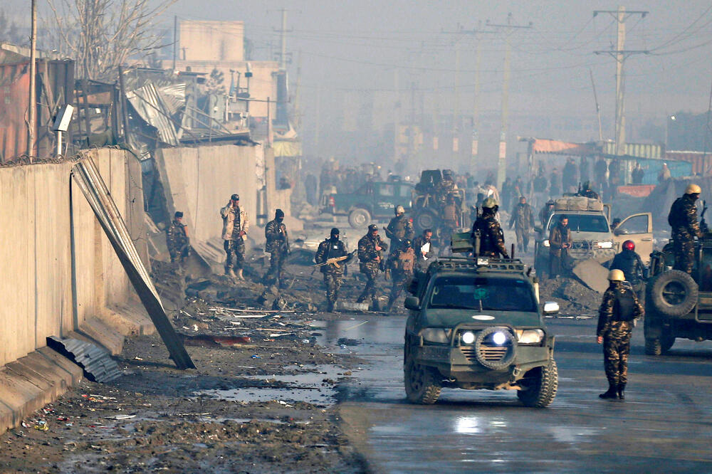 Bezbjednosne snage na mjestu napada, Foto: Reuters