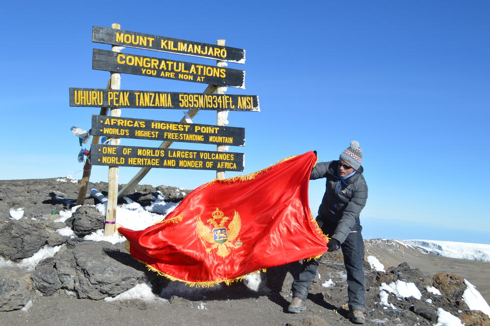 Sa vrha Kilimandžara, Foto: SPK Soko
