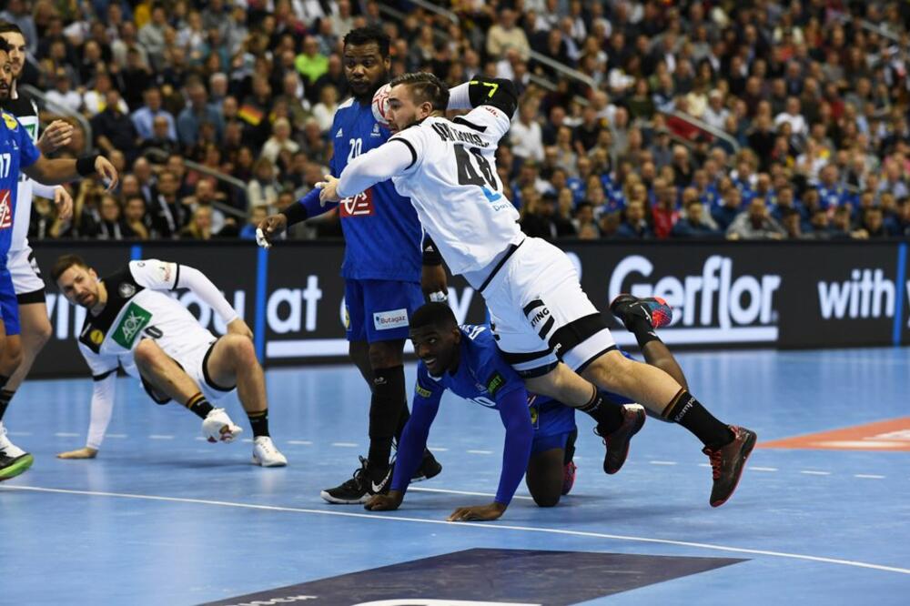 Sa utakmice Njemačka - Francuska, Foto: IHF